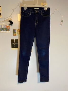 Levi’s Classic Women's Dark Blue Skinny Jeans